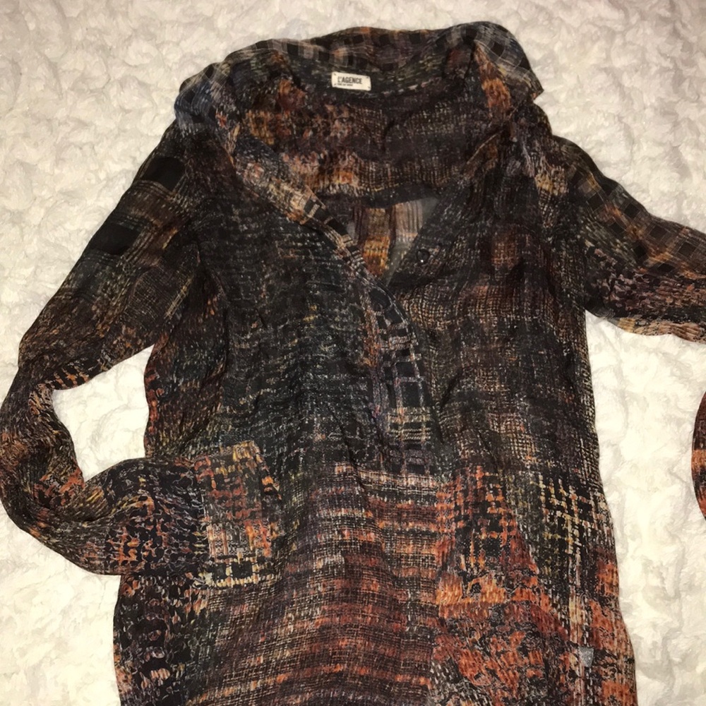 L’agence blouse! Like new!